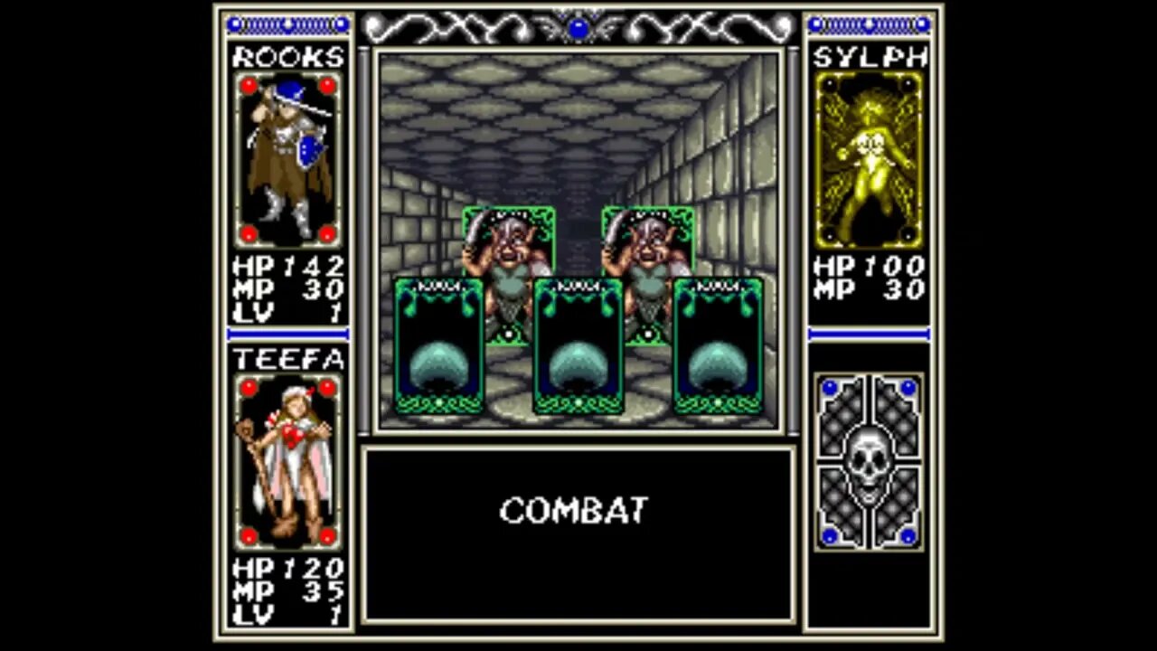 Arcana - Super Nintendo SNES Gameplay