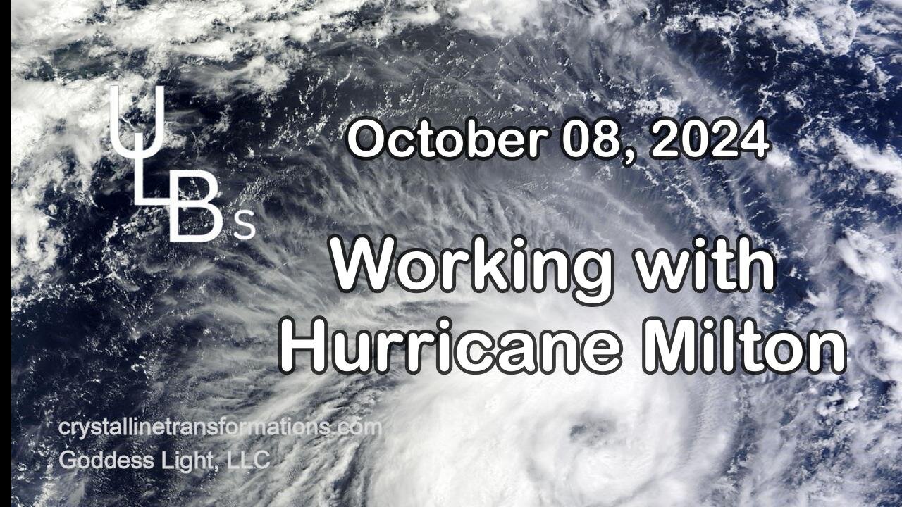 10-08-24 Working with Hurricane Milton