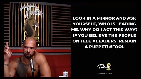 EVERYBODY IS TRYING TO MANIPULATE YOU!