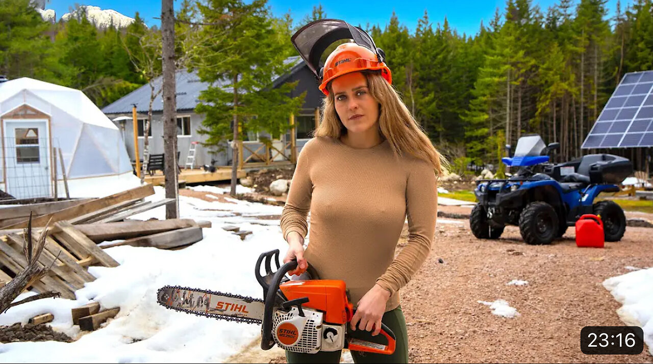 Living off the grid: Our Daily Routine in the woods