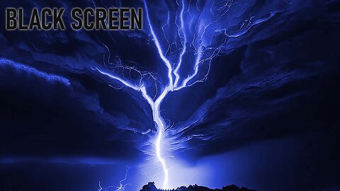 EPIC THUNDER & RAIN | Rainstorm Sounds For Relaxing, Focus or Sleep | White Noise 2 Hours