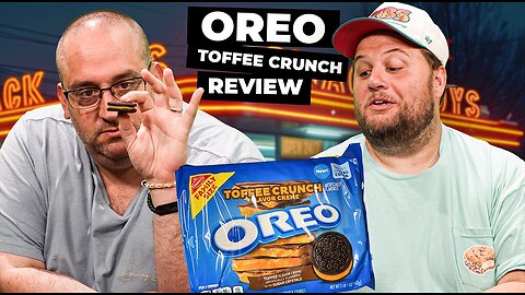 Oreo Toffee Crunch Review!