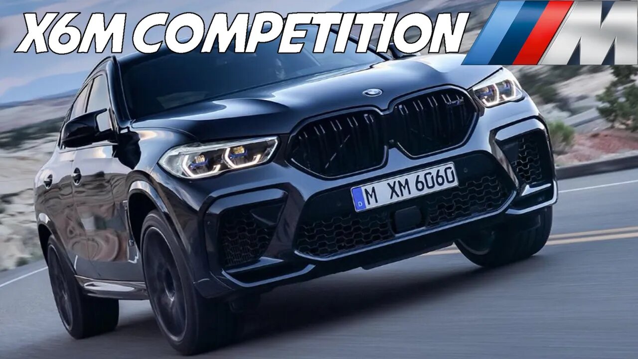 2020 BMW X6M Competition - 617HP/0-60 3.8sec!!