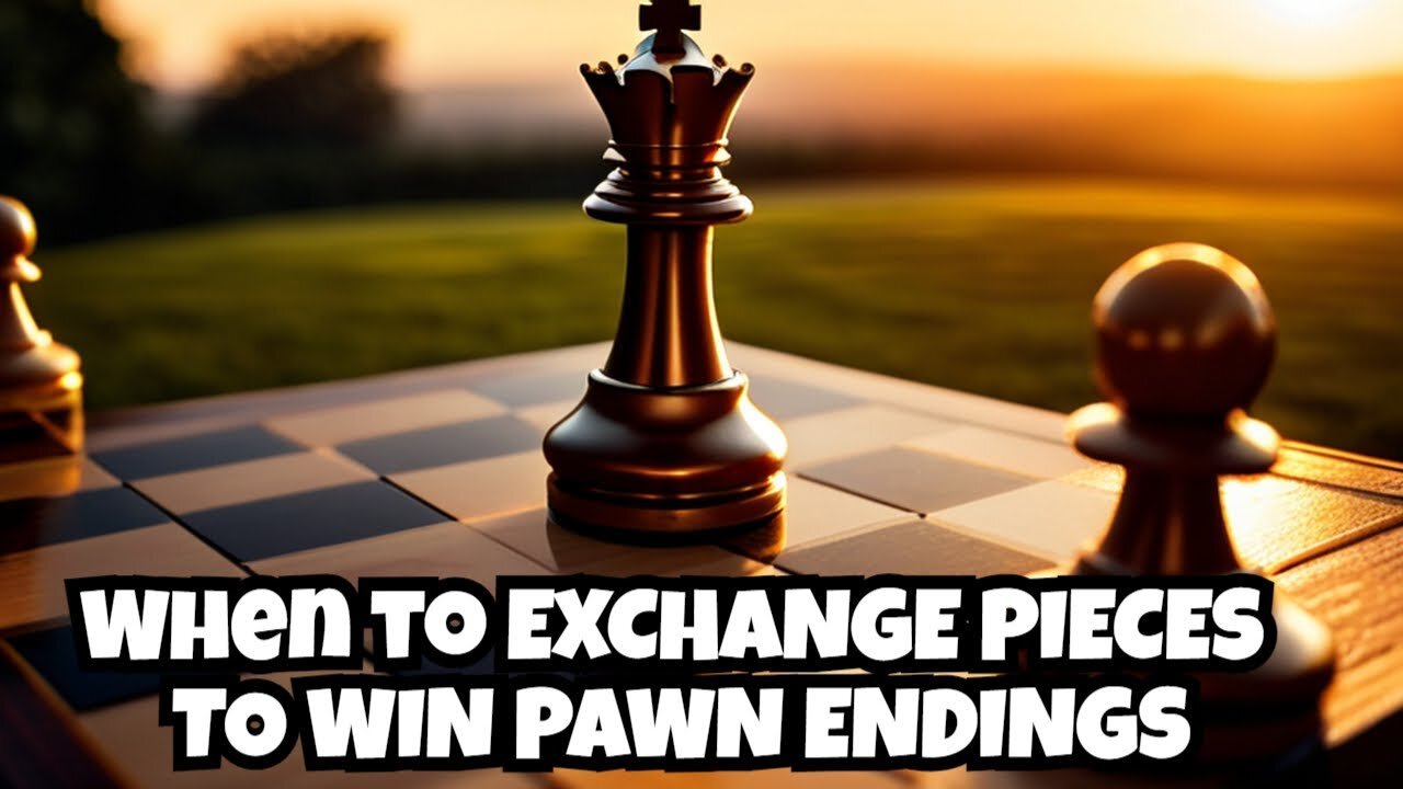 Pawn Endings - Turning the Tide - When to exchange pieces