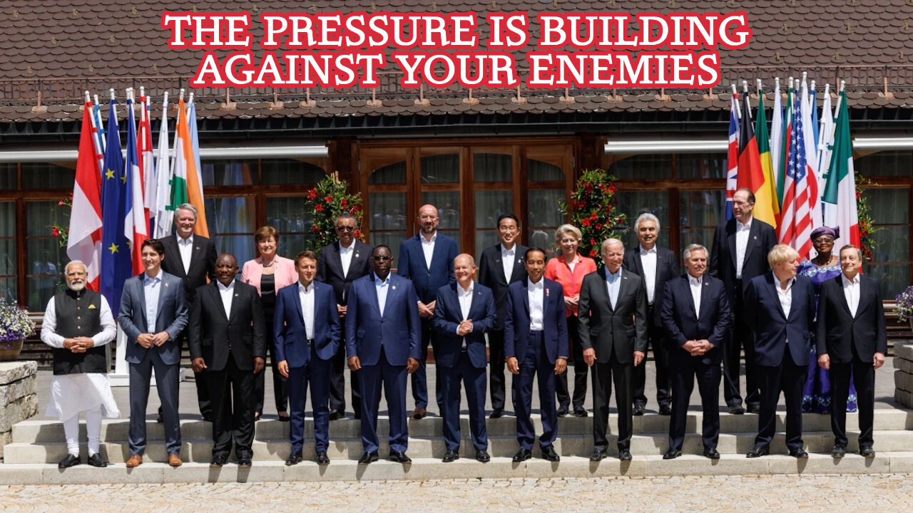 THE PRESSURE IS BUILDING AGAINST YOUR ENEMIES