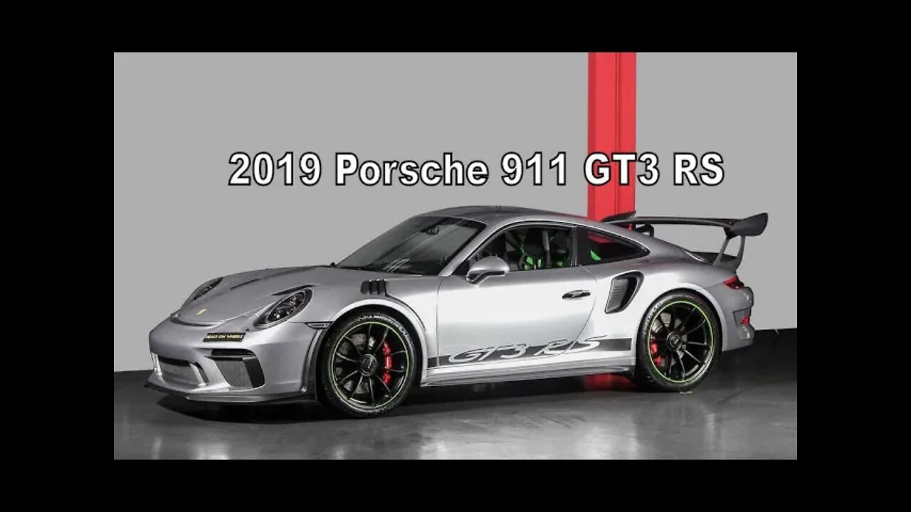 2019 Porsche 911 GT3 RS