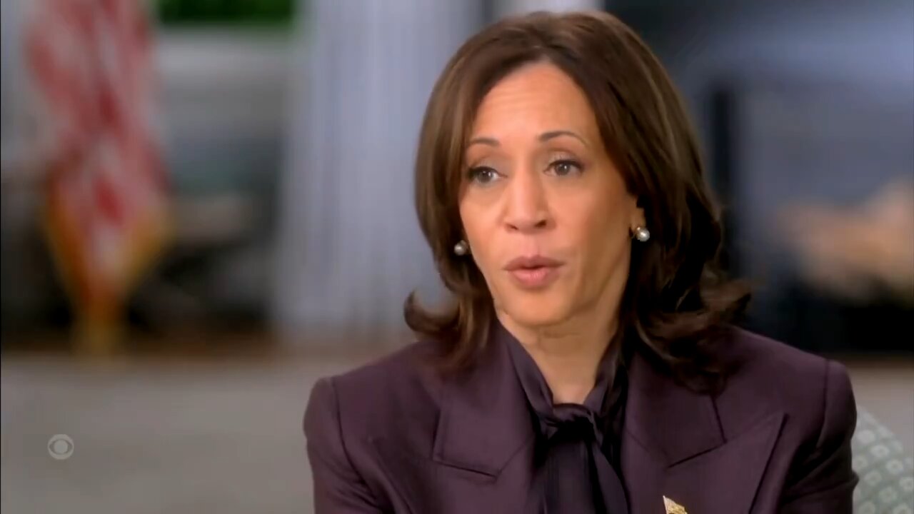 Kamala Harris is asked 3x if it was a mistake to allow millions of illegal aliens to cross