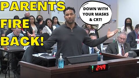 North Carolina Dad Goes VIRAL at School Board Meeting TRASHING CRT & Mask Mandates!