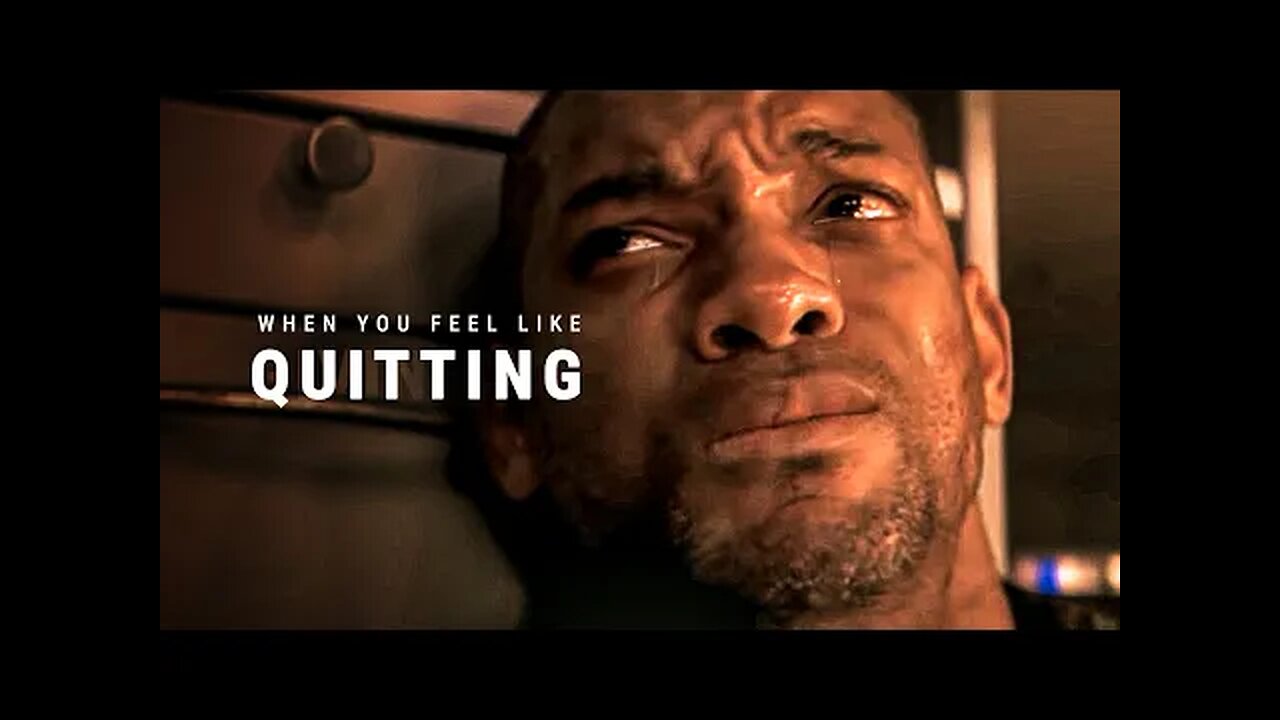 WHEN YOU FEEL LIKE QUITTING - Powerful Motivational Speech