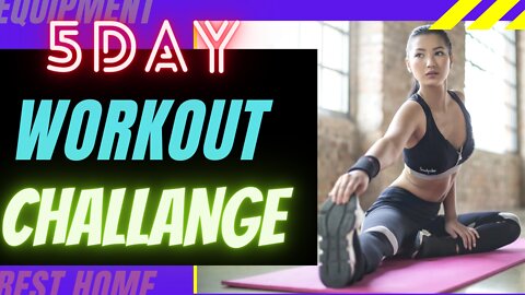 ll 5 Day Workout Challenge to Burn Fat and Build Muscle 💪 strength ll