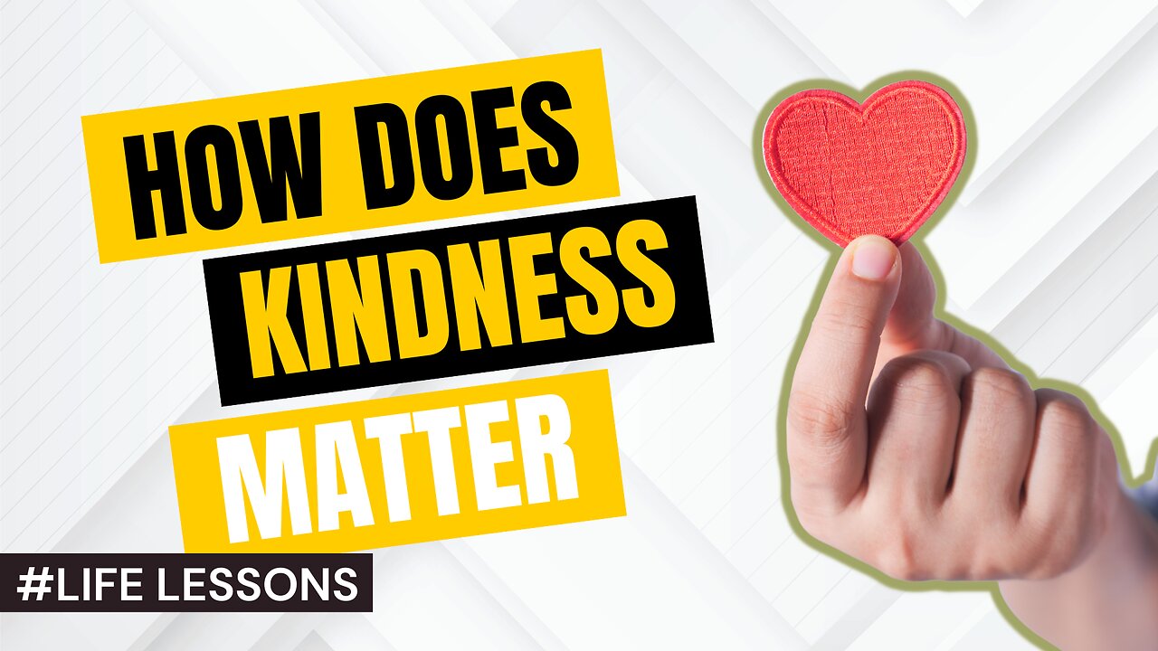 LIFE LESSONS: Kind and Responsive People are the "BEST"