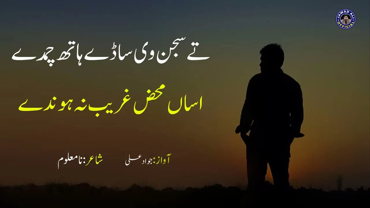 Assan Kadan Koi - Punjabi Poetry - Saraiki Shero Shayari WhatsApp Status