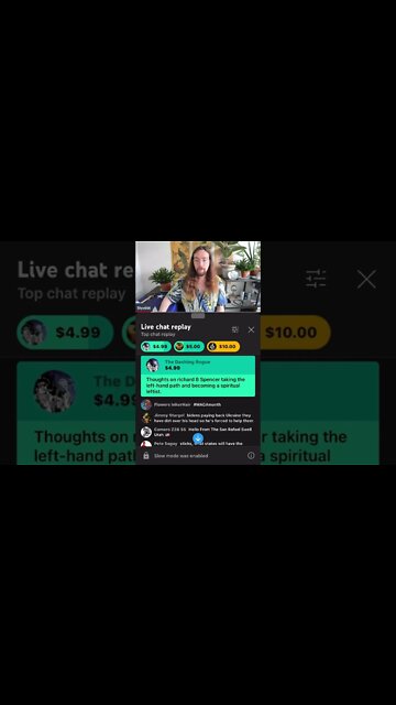 Styxhexenhammer666 reading my superchat about richard spencer becoming a Spiritual leftist.￼(LHP)