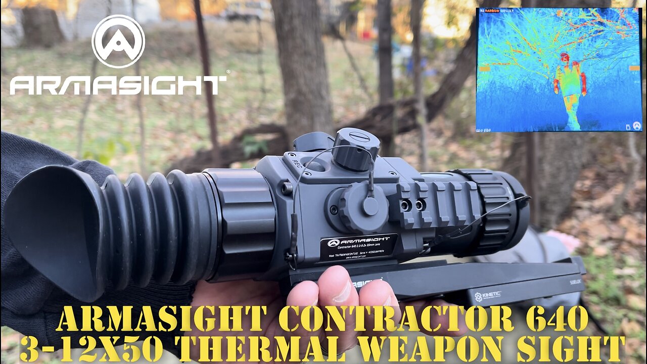 ARMASIGHT Contractor 640 3-12x50 Thermal Weapon Sight