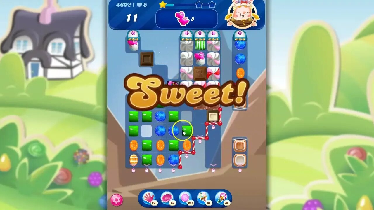 Candy Crush Level 4602 Talkthrough, 26 Moves 0 Boosters