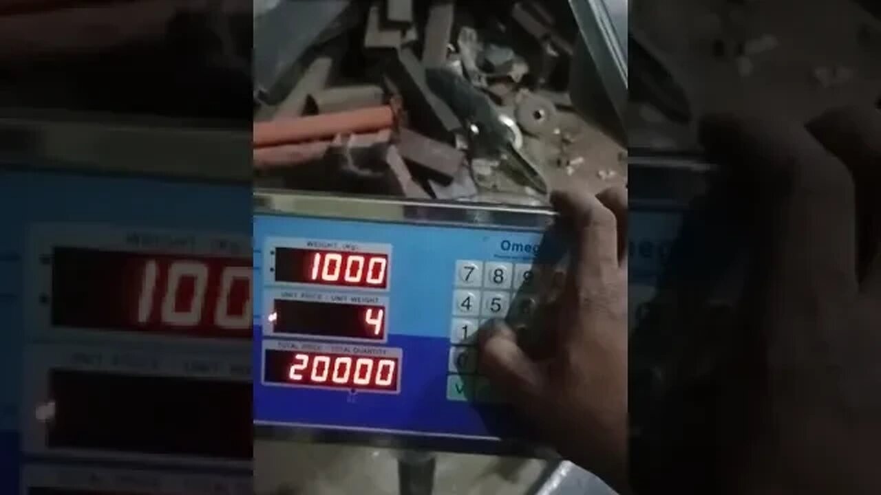 CALIBRATION OMEGA MK03 PRICE COMPUTING MONITOR 10GM X 200KG BY NEW UNITED SCALES 0323-2305606
