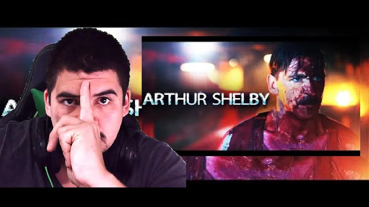 React Arthur Shelby É Tudo Culpa Minha Peaky Blinders - Melhor do mundo
