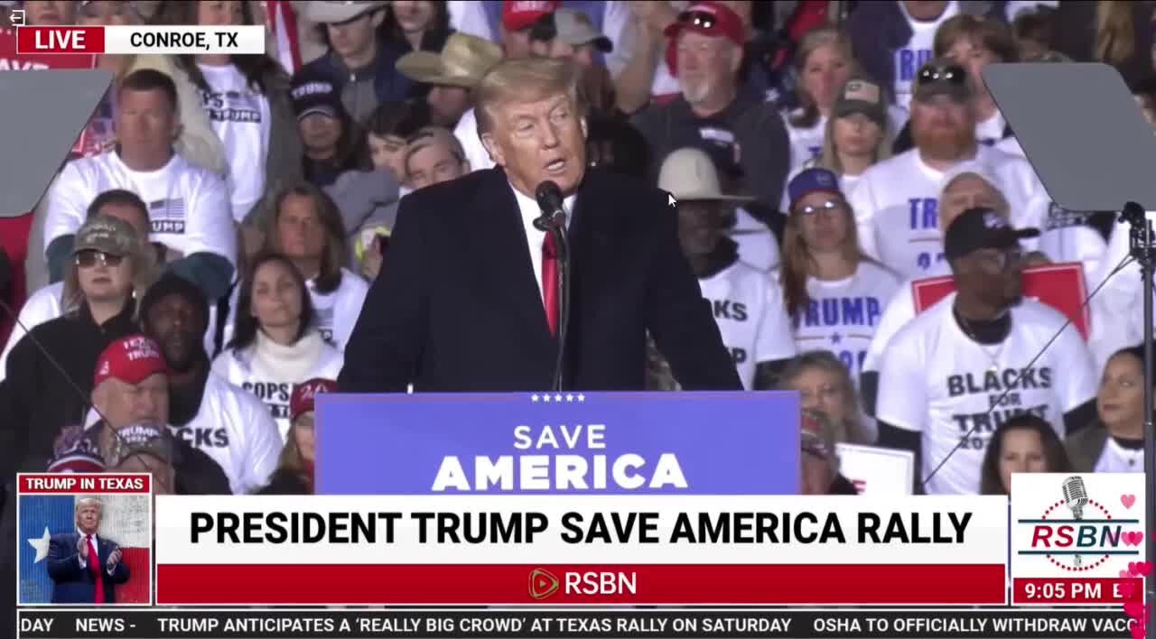 Trump Praises Canadian Truckers - Calls On Congress To Rehire EVERY Soldier Or Marine Fired By Biden