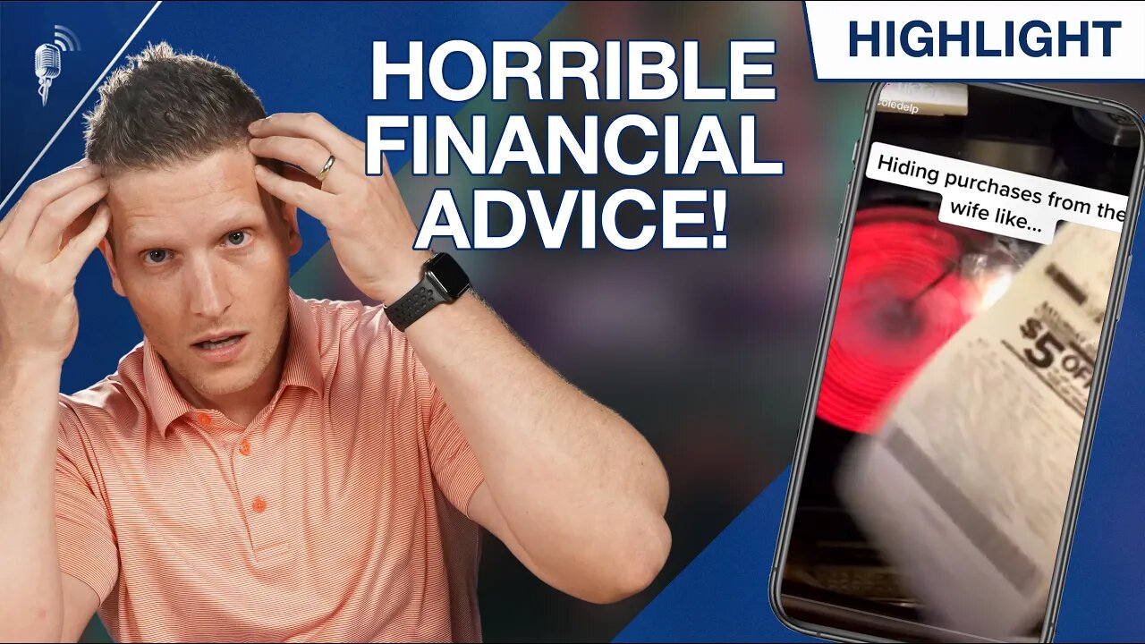 Best Way to Hide Purchases From Your Spouse?! (Financial Advisors React)