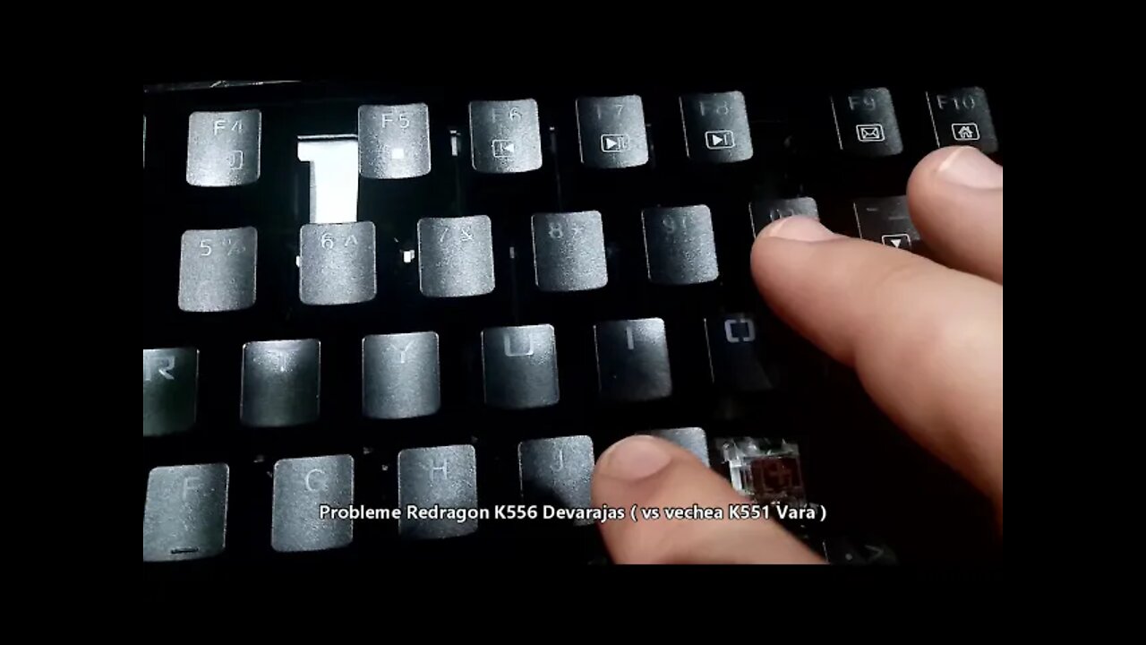 Probleme Redragon K556 Devarajas ( comparata si cu K551 Vara )