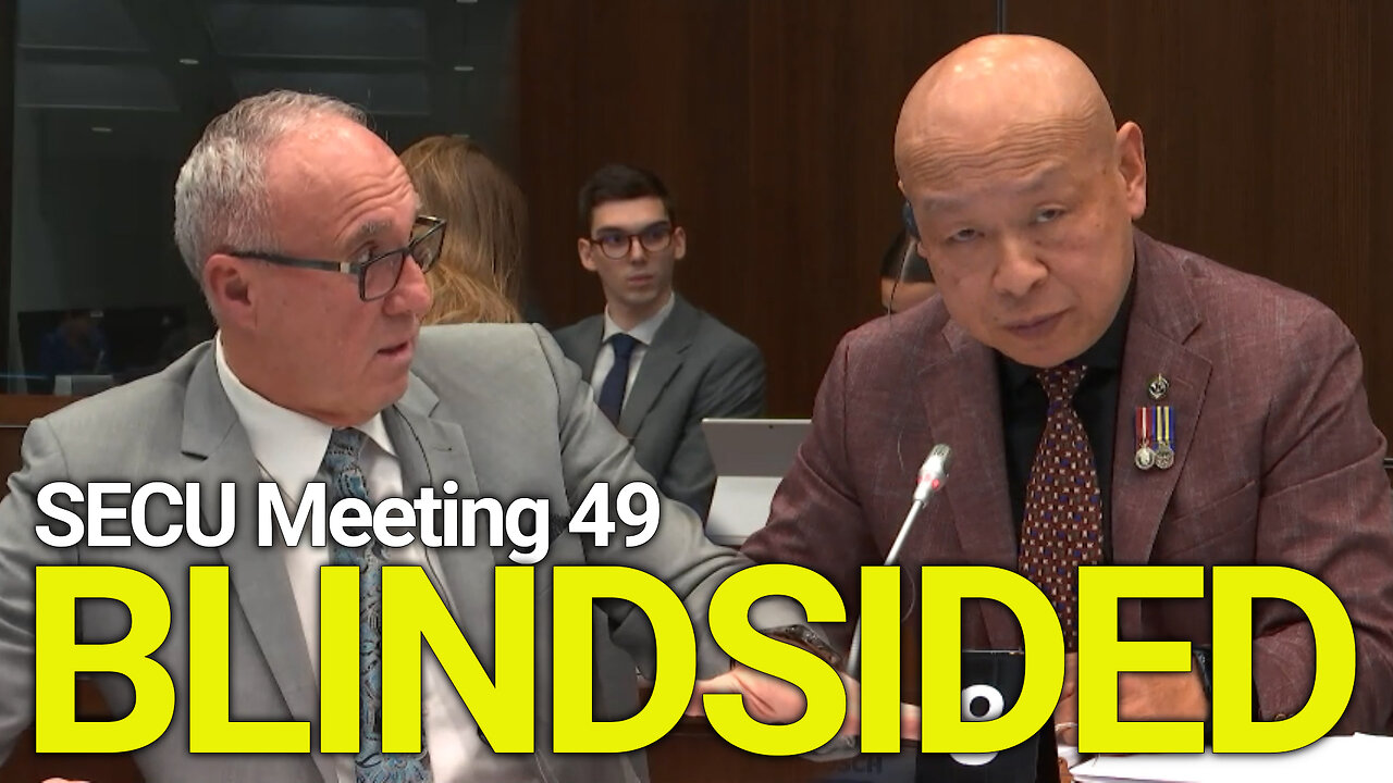 SECU Meeting 49: BLINDSIDED (Liberal NDP & Bloc push CrAzY amendment to ban hunting rifles/shotguns)