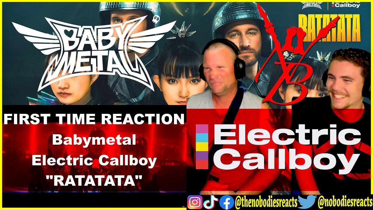 FIRST TIME REACTION to Babymetal X Electric Callboy "RATATATA"!