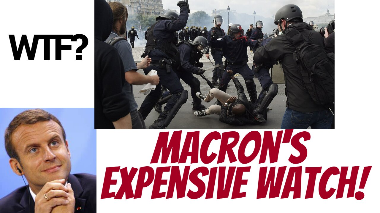 French President proves he's an entitled bullshit artist!