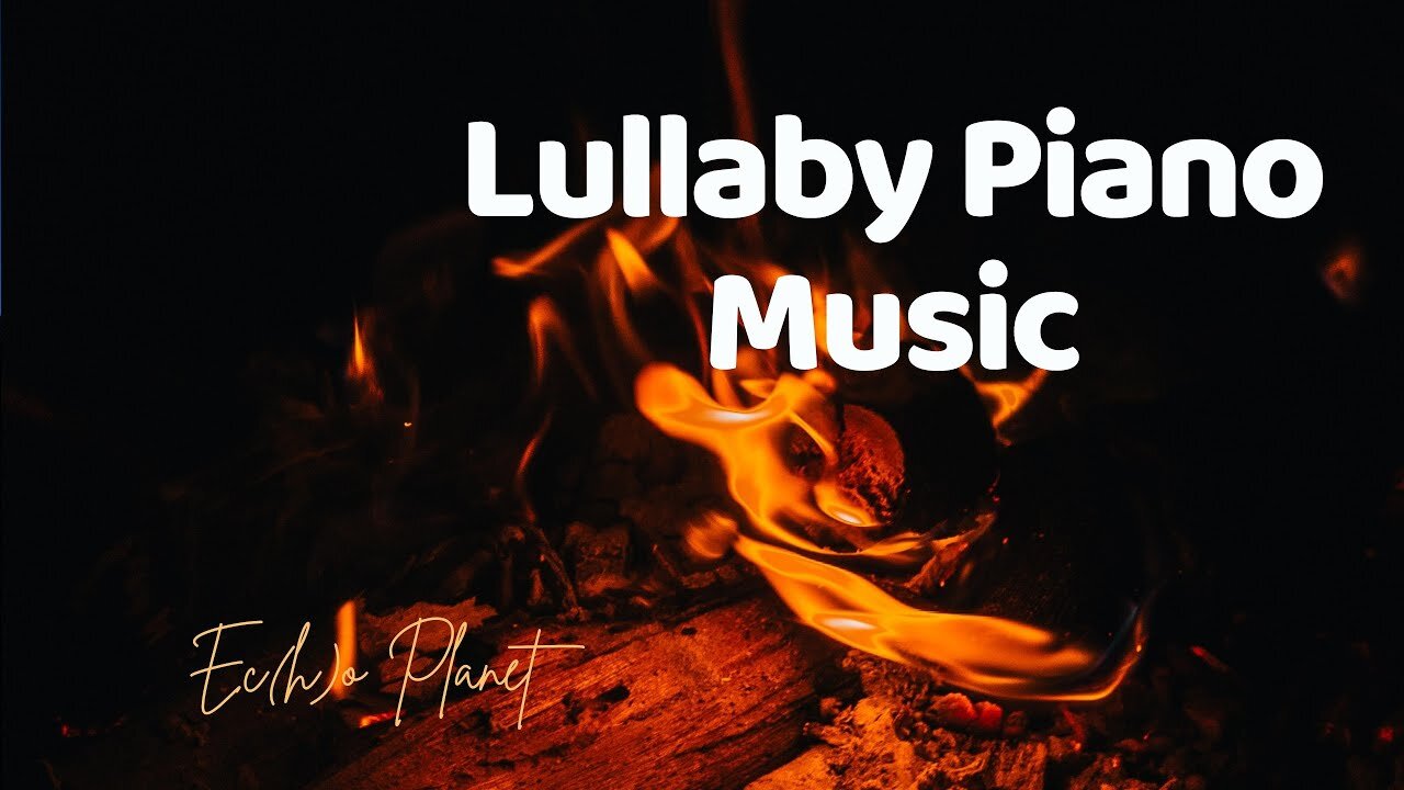 Cozy Up with Lullaby Piano Music by a Warm Fireplace in the Living Room 🎹🎶