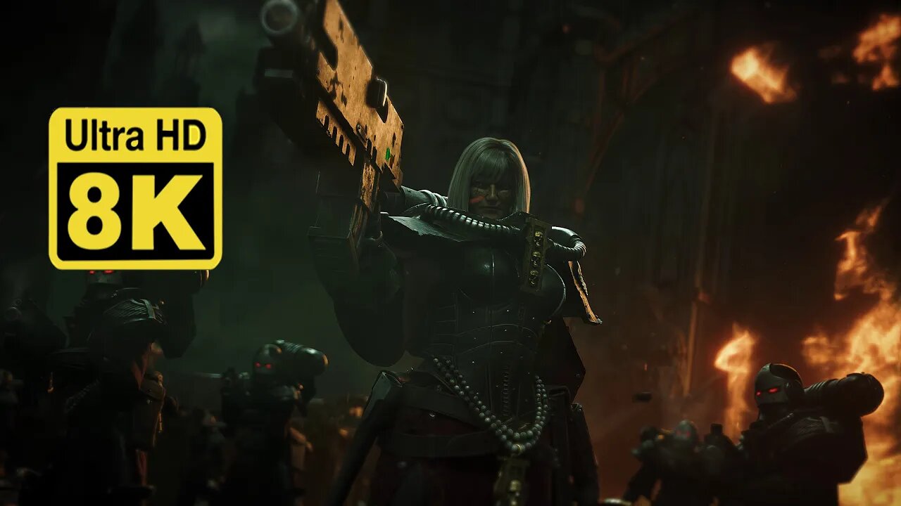 Warhammer 40,000 The New Edition - Trailer 8k (Remastered with Neural Network AI)