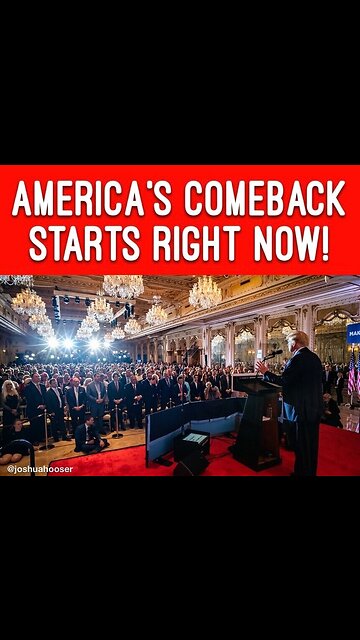 Americas Comeback Starts Right Now #Genius