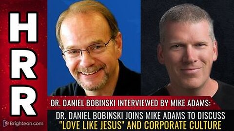 Dr. Daniel Bobinski Discuss's Love Like Jesus and Corporate Culture