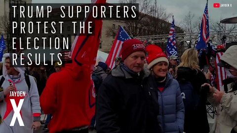 MAGA Supporters Protest At Freedom Plaza Before U.S. Capitol Riot