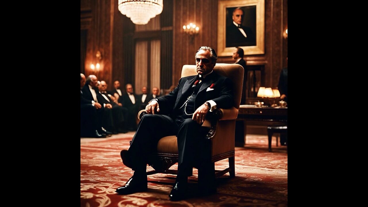 The Godfather, Vito Corleone #TheGodfather #VitoCorleone #CinematicClassic