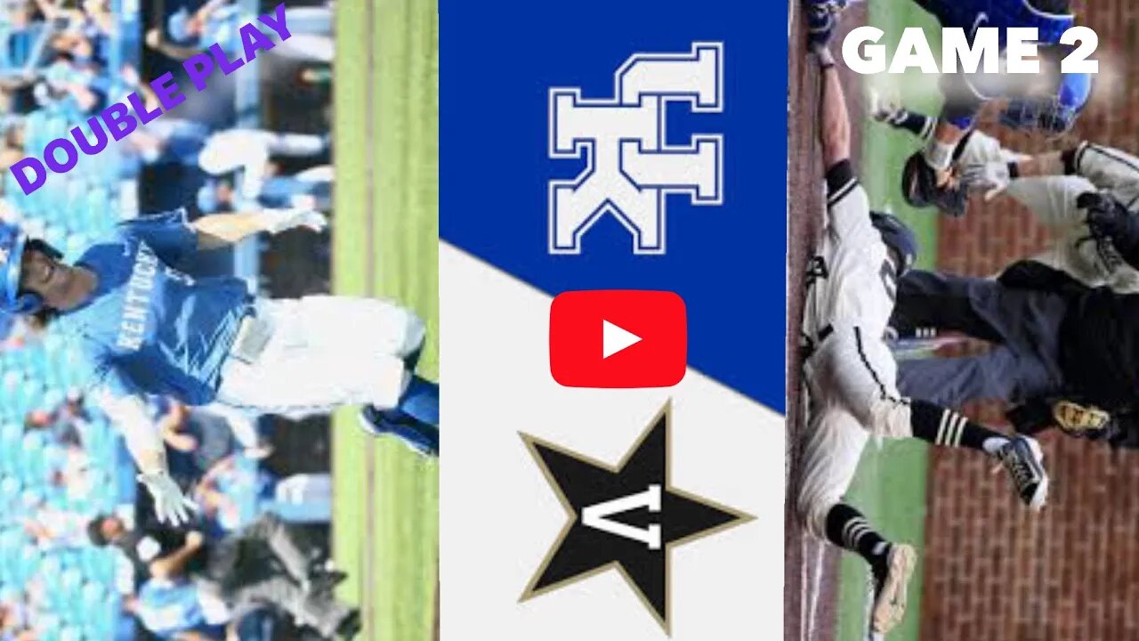 Vanderbilt vs Kentucky Highlights (Game 2) | HIGHLIGHTS #Vandybaseball #kentuckybaseball