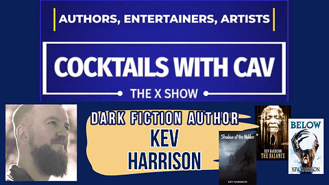Grab a drink and delve into the darkness!! Great interview with Dark Fiction Author Kev Harrison!