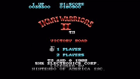 Ikari Warriors 2 victory road deathless run