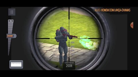 GUIGAMES - Sniper 3D Assassin - Small Valleys - Missão 4 - Lança Chamas