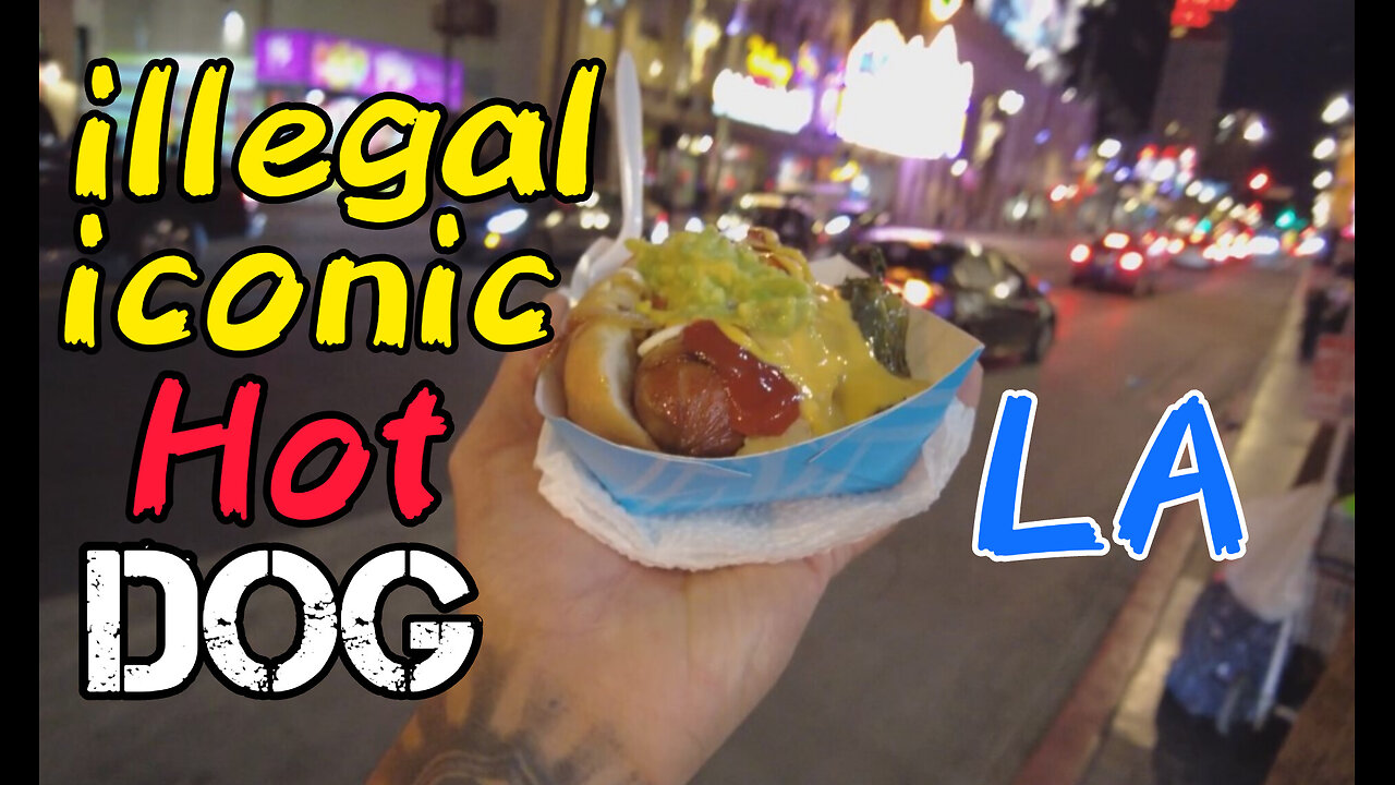 ILLEGAL ICONIC Los Angeles 🇺🇸 Hot Dog {DANGER DOGG}