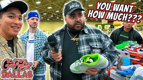 CASHING OUT AT GOT SOLE DALLAS! *CRAZY DEALS*