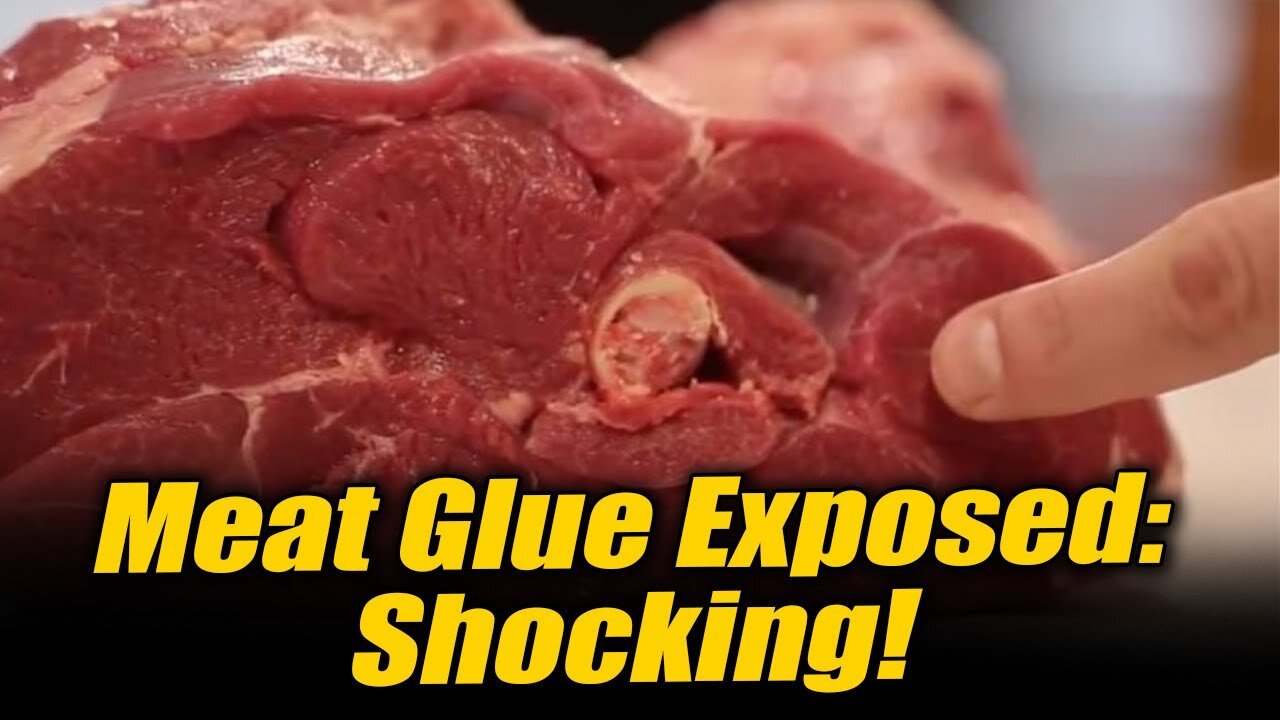 The Shocking Truth About Meat Glue- What You’re Really Eating!