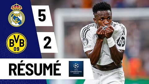 Real Madrid 5-2 Dortmund | Ligue des Champions | Résumé du Match