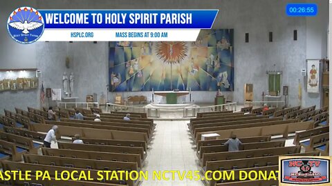 NCTV45 CATHOLIC MASS FROM HOLY SPIRIT PARISH (ST VITUS) 9 AM WEDNESDAY SEPTEMBER 15 2021