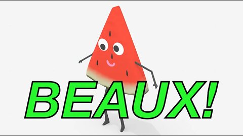 Happy Birthday BEAUX! - WATERMELON Birthday Song