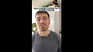 How I made a SONG for a DISNEY MOVIE
