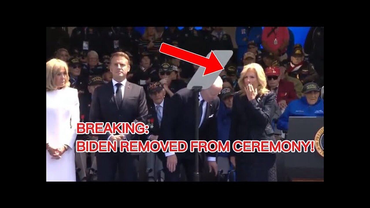 BREAKING: Biden HUMILIATES Himself and America at D-Day 80th Anniversary Ceremony!