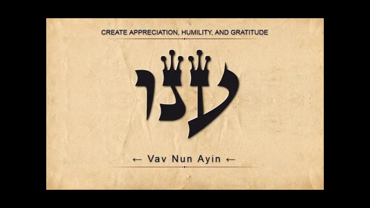 VIVA MONEO | 63. APPRECIATION 👑 AYIN NUN VAV