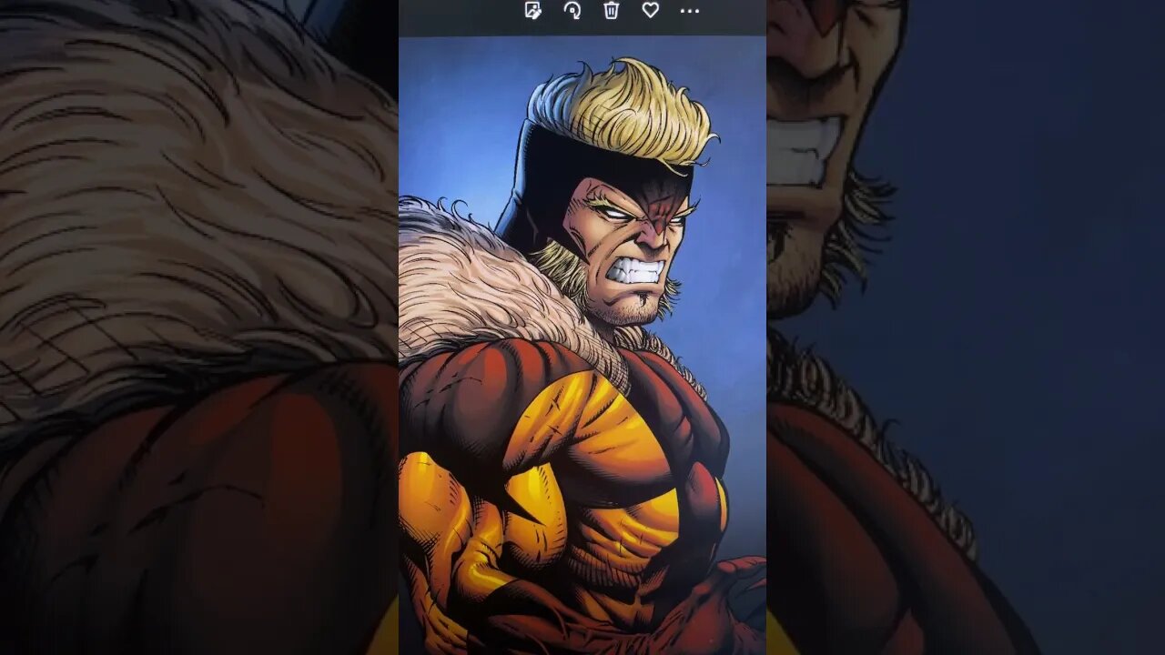 I Want to Draw ✍️ Sabertooth Marvel - Shorts Ideas 💡