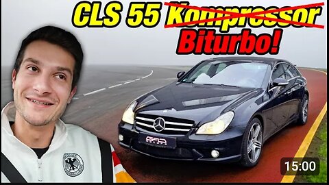 V8 biturbo instead of compressor in the CLS 55 AMG from GAD Motors