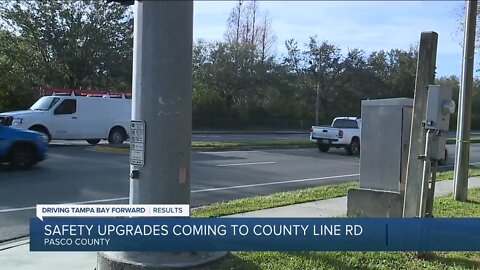 Safety upgrades coming to County Line Road in Pasco County