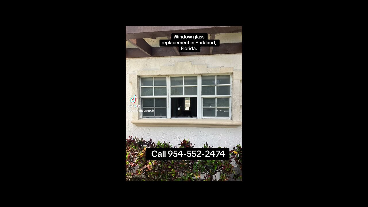 Window glass replacement and glazing In Parkland, Fl.